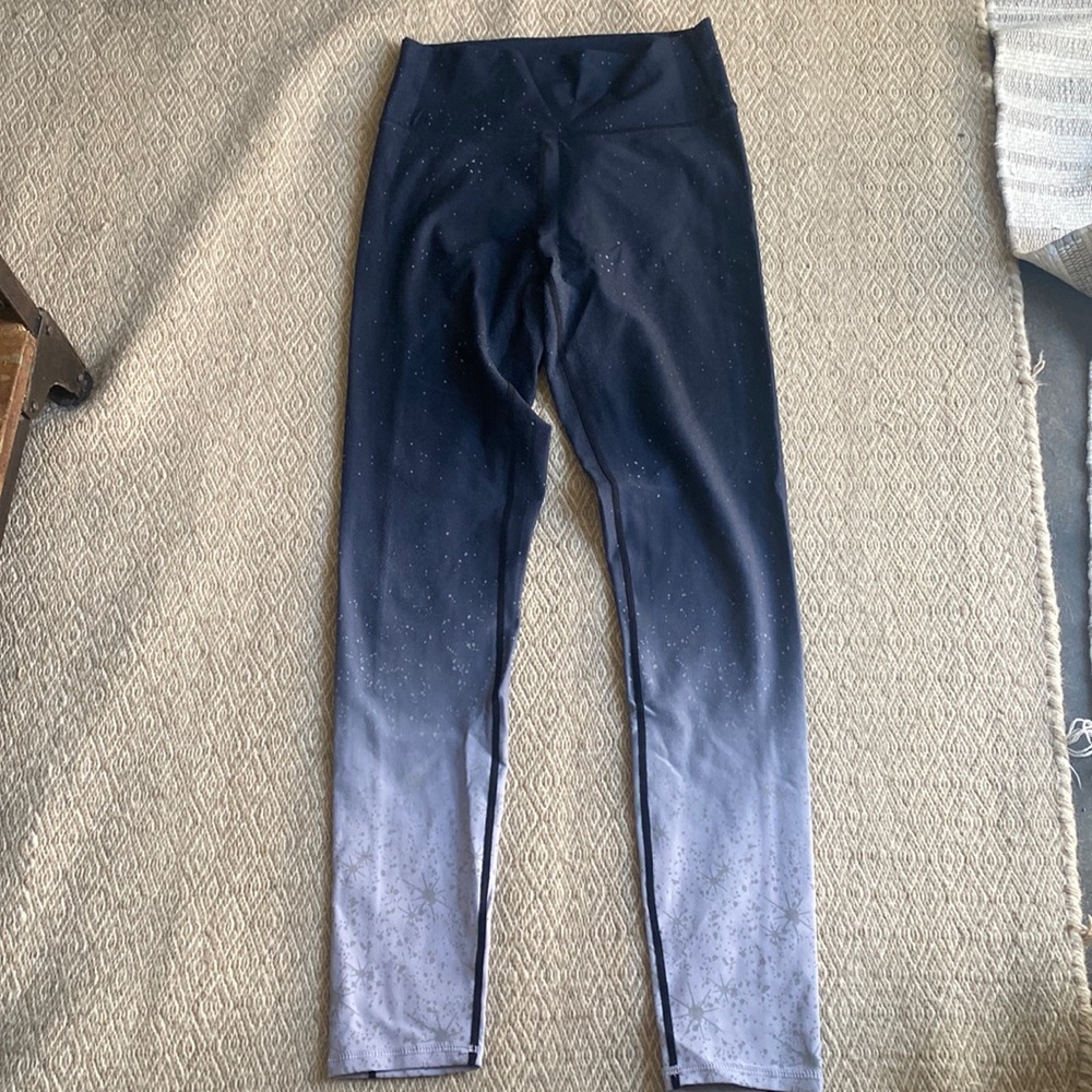 Fabletics Galaxy Bra and Leggings Set